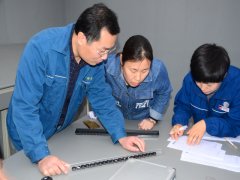 公司舉辦色差、色棋測試